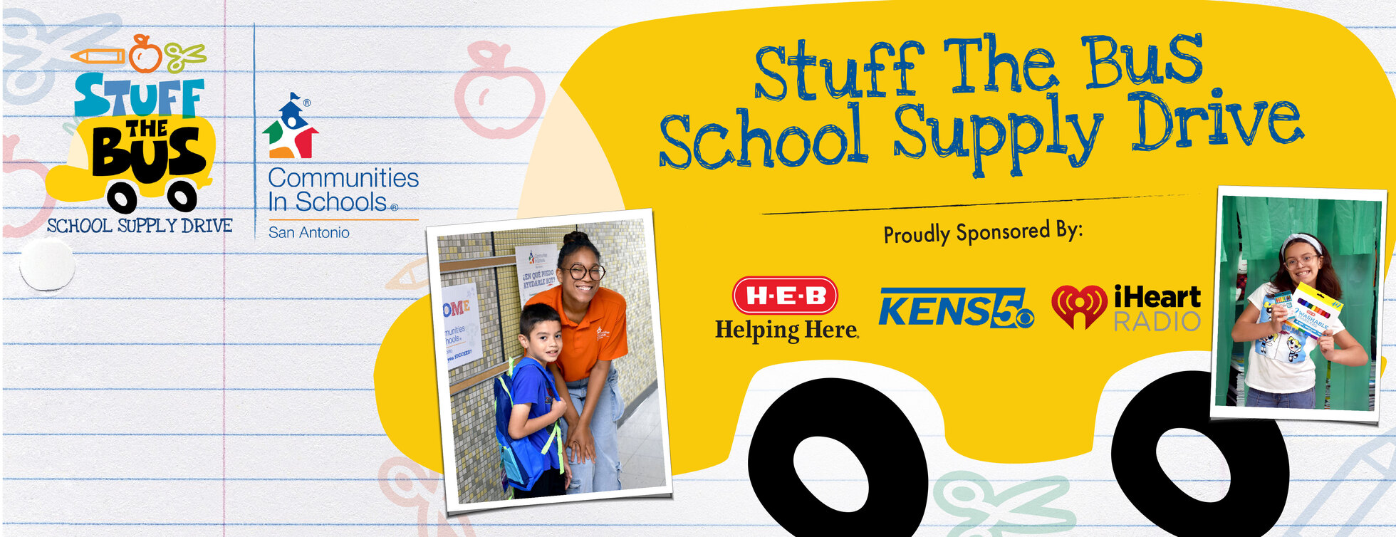 2026 Stuff The Bus School Supply Drive